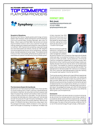 Symphony Company Profile