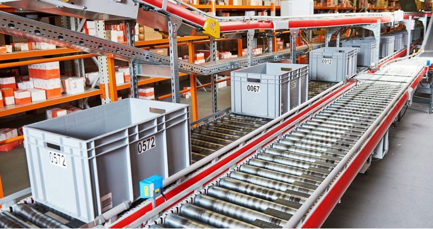 warehouse automation conveyor feature