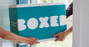 Boxed home delivery feature