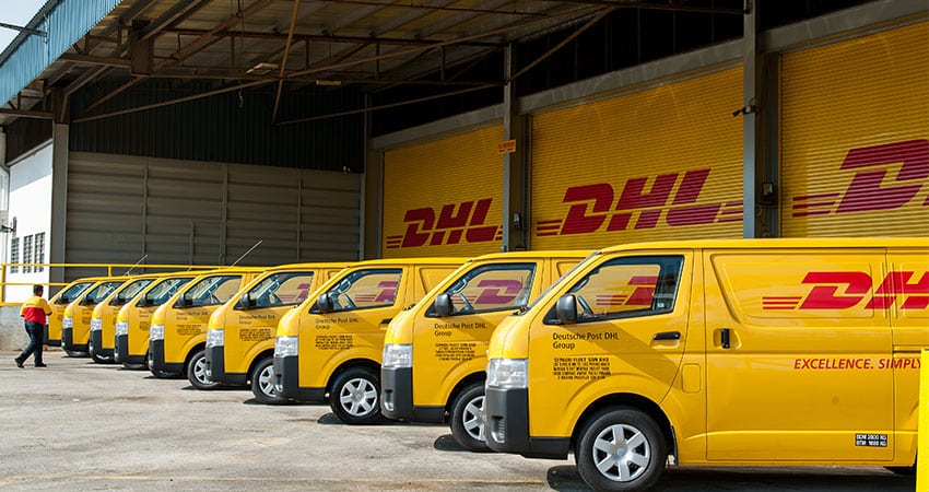 dhl delivery by end of day