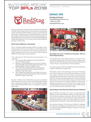 Red Stag Fulfillment Company Profile