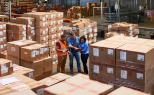 inventory control in a warehouse
