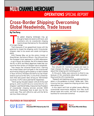 MCM Osram Sponsored Cross Border Shipping Special Report