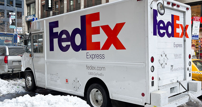 FedEx Express truck feature