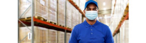 covid mask warehouse guy