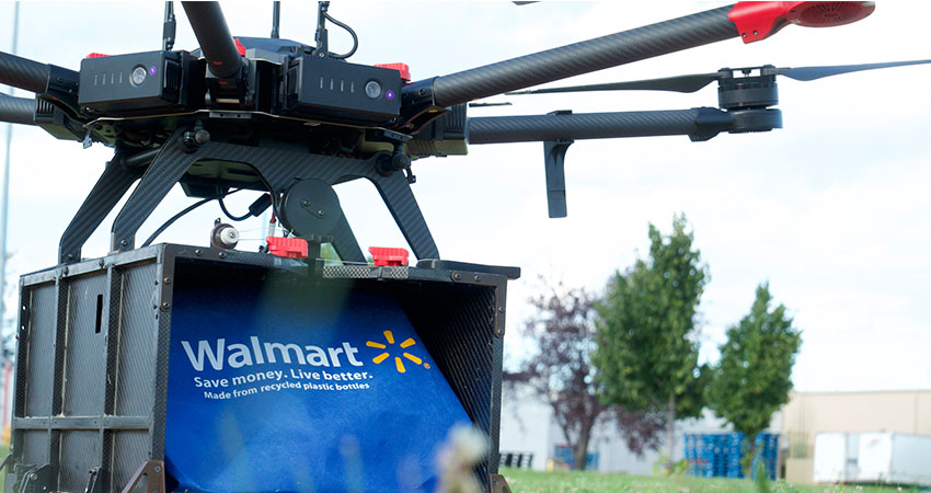 Walmart Flytrex drone