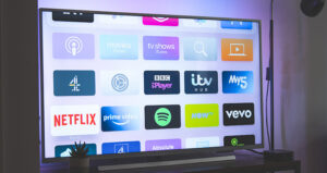 streaming TV screen feature