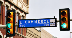 ecommerce brands street sign feature