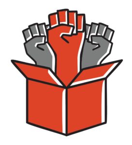 Amazon Labor Union logo feature