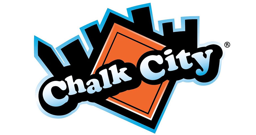 Chalk City logo feature
