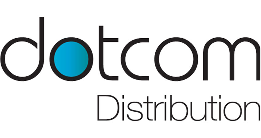 Dotcom Distribution logo feature