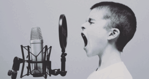 cross-channel communication shouting kid feature