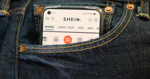 Shein phone in pocket feature