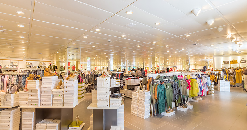 brands and retailers store interior feature