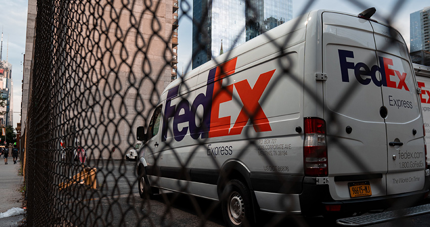 FedEx Express van feature